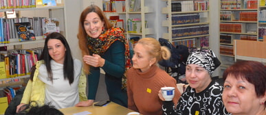 Einzige Regel: Im Sprachcafé wird nur Deutsch gesprochen