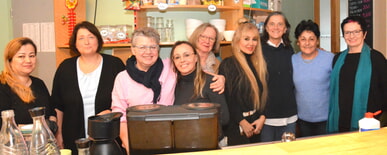 Im Frauencafé verstehen sich die Besucherinnen auch ohne Worte
