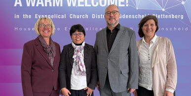 Herzlich verbunden &uuml;ber Kontinente hinweg