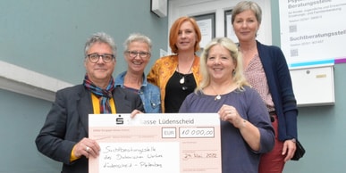 10.000 Euro für Suchtberatungsstelle