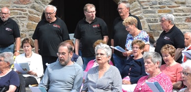 Lebensfreude pur beim offenen Singen
