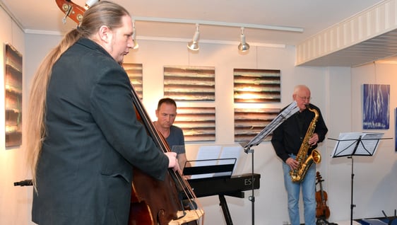 Das Jazz-Trio "Black in Green" spielt am 24. März beim Benefizkonzert im Dahlmann-Saal. Foto: Wolfgang Teipel