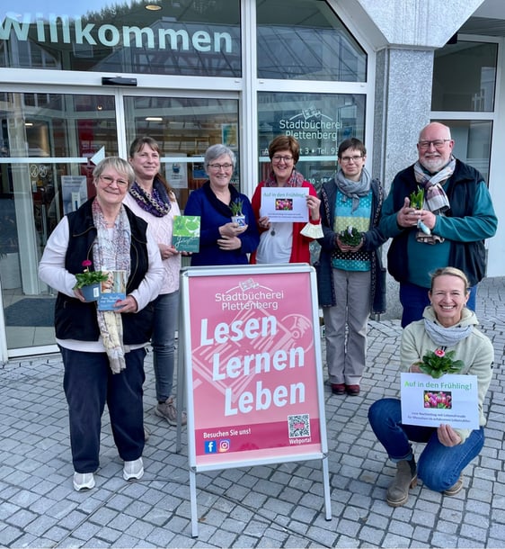 Das Lesenachmiitag-Team freut sich schon auf die Veranstaltung am 23. März. Foto: dw